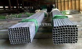 China ASTM A312 A269 A213 Stainless Steel Square Tubing , Thick Wall 1 - 12mm supplier